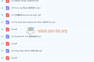 英文有声分级读物《Tales of China中国好故事》用英文讲最美中国故事（75个故事100集音频）初阶中阶高阶