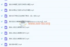 初中数学 刘岩 初二数学2021年春季北师大尖端