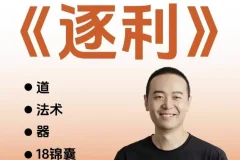 【胡说老王·《逐利》41节线上创业知识】