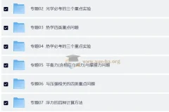 2025 中考物理 答题技巧与模板构建