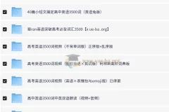 高中英语3500词【全网最全整理】