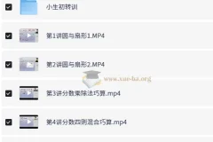 小学数学 6年级数学 刘庆涛 秋季