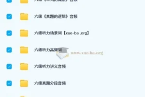 【英语考研】大学英语 六级音频增值服务