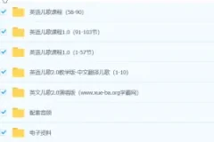 【毛毛虫】李洁英语儿歌教学+磨耳朵课程