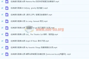 【完】米粒妈 学唱世界十大经典英文音乐剧