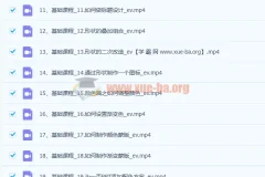 PPT高级进阶特训营 百万粉丝博主教你进阶你的PPT技能(98节课程+PPT素材包)