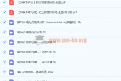 2020秋 杜春雨 初三物理 全国目标班