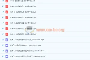 2022初三化学 暑假尖端班 赵潇飞