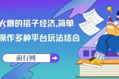火爆的搭子经济，简单操作多种平台玩法结合