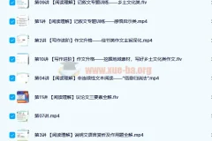 孙清珍 2021秋 初二语文阅读写作目标A+班 11讲带讲义