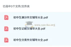 全胜宝典初中作文辅导大全