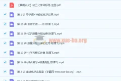 2020暑初二升初三【化学】（全国版）陈潭飞