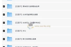 中文系五匪子高中语文课程