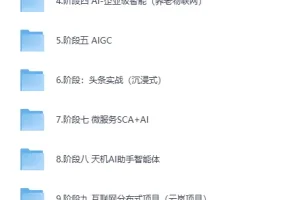 《2025黑马Java+AI智能开发V17课程》[MP4]