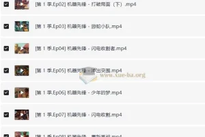 少儿英语启蒙动画《机器先锋 Robozuna (视频+音频) 》[10.68GB]