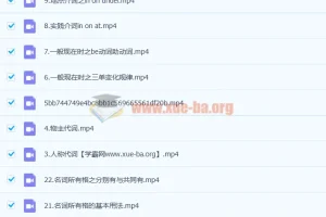 初中英语207集趣味英语语法动画