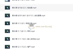 学韩语做疯狂韩语达人60课时 【5.87 GB】