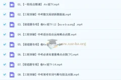 初三中考语文刘璐语文 2024-2025 A+班 秋季 寒假班 春季班