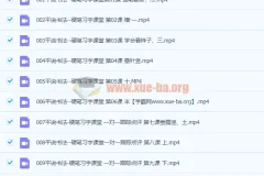 平说书法-硬笔习字-150集