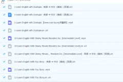 通过迪士尼电影学习英语外教精讲课中、英双字幕