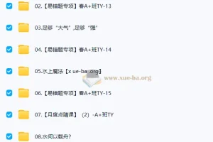 【2025初二春下】自然科学自主学习TY·A+