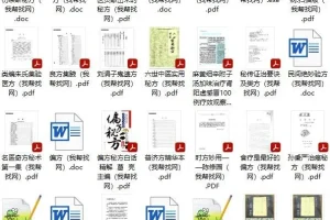 《偏方秘方合集》（华佗 民间 中医 收藏）[PDF]