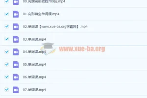 付炫屿英语 10小时突破高考单词