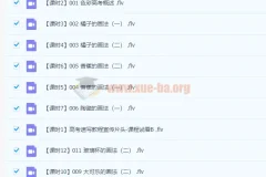 中央美院美考课程 美术 艺术高考速写 素描视频教程合集