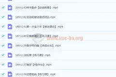 英语名师Frank 新概念一册 144讲带讲义