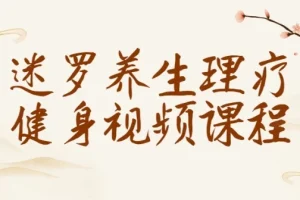 【迷罗养生理疗健身视频课程】