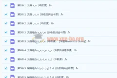 韩淑娇 自然拼读1级直播班 6讲