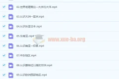 高中地理 2022张艳平高考地理 人文区域地理