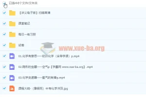 2022初三化学 暑假冲顶班 赵潇飞