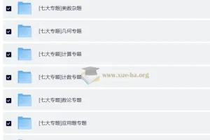 学er思小学奥数七大专题精讲 18.3GB