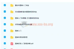 围棋入门视频教程 徐莹，曹志林，邱百瑞