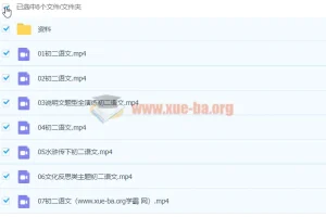 2021八年级语文寒假（7讲）段微微 完结