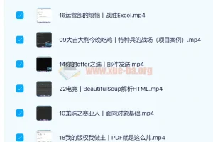 Python零基础30天速通（小白定制版）