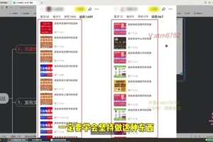 卖”杏商”课程(海王秘籍)暴力掘金:每单99每周能卖千单