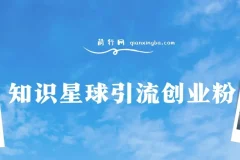 知识星球野路子+白领创业粉，日稳定变现简单好上手！