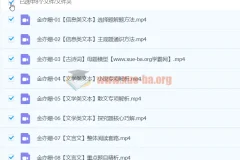 2024高三高考语文 金亦姗语文 寒假班