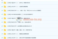 达吾力江文学常识专题课11讲带讲义