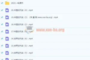 2023高考历史 绍轶辰历史 一轮精讲20讲