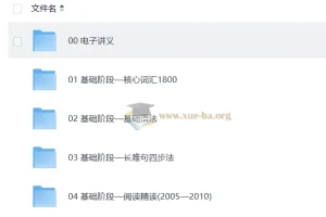 2027 考研英语 八哥英语全程班