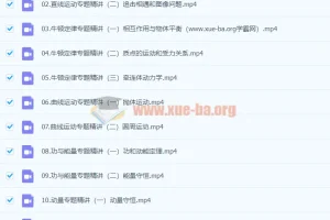 2024高三高考物理 蔡钧安物理 一轮暑假班