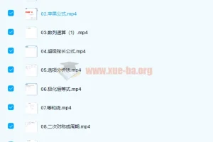 刘天麒高中数学大招课 七哥大招秀