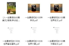 《强烈推荐：一生要读系列书籍》[PDF]