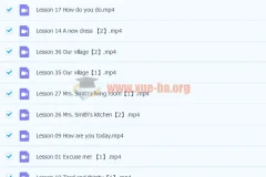 雪梨老师新概念英语一144讲高清视频带PDF讲义资料完结