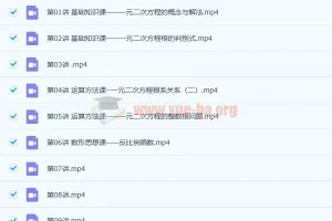 朱韬 2021秋 初二数学目标S班 16讲带讲义完结