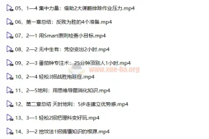 【学习方法】反败为胜！高能突破学习法 家长课