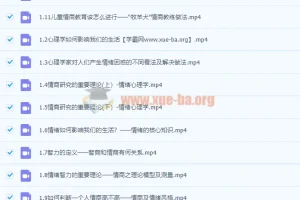 【完结】张怡筠博士 儿童情商教育指导师 专业技能线上认证课